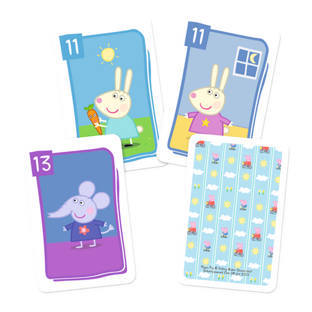 Świnka Peppa Karty do Gry Piotruś