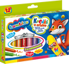Kredki w Sztyfcie Wykręcane 12 Kolorów Bambino