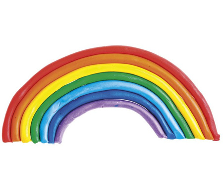 Astra Plastelina 6 Kolorów Okrągła Nie Brudzi Rąk