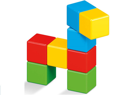 Geomag Magicube Klocki Magnetyczne 8 el. Full Color Recycled