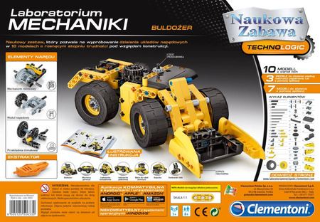 Clementoni Laboratorium Mechaniki Buldożer