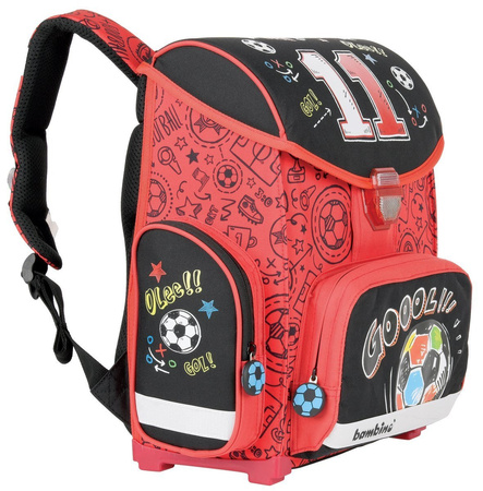 Tornister Szkolny Football Piłka Nożna St. Majewski