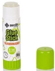 Klej w Sztyfcie Zenith Transparentny 35g
