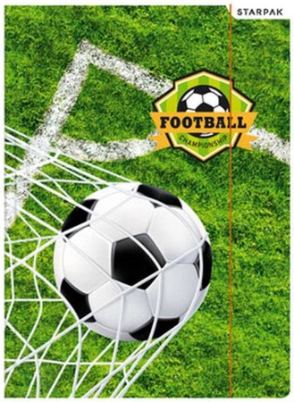 STARPAK Teczka A4 z Gumką Football Piłka Nożna