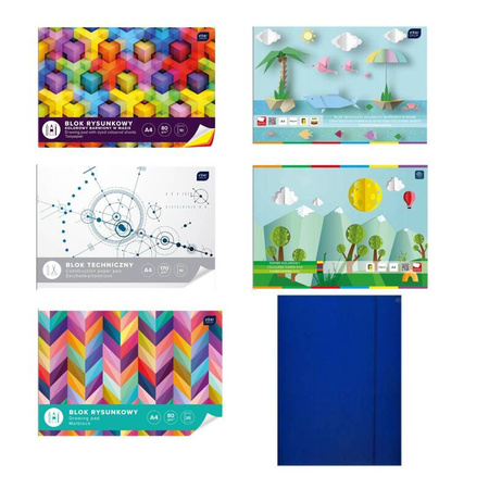 Kompletna Wyprawka szkolna Colorino Interdruk dla chłopca