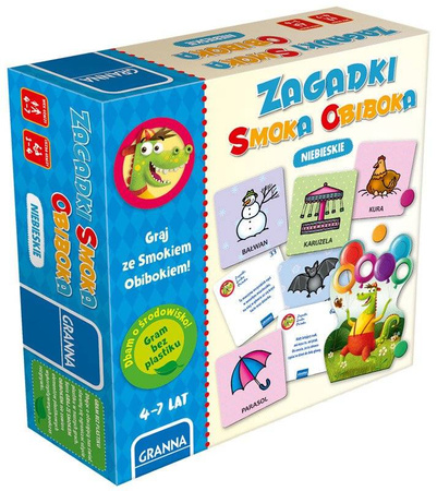 GRANNA Zagadki Smoka Obiboka Niebieskie Gra Logiczna