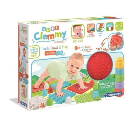 Clementoni Klocki Clemmy Ścieżka Mata sensoryczna 17352