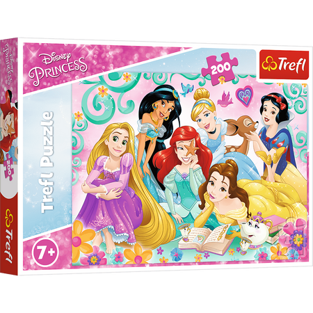 Trefl Puzzle 200el Radosny Świat Księżniczek Disney Princess
