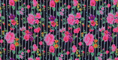 Chusta Szalik Maska Wielofunkcyjna Róże