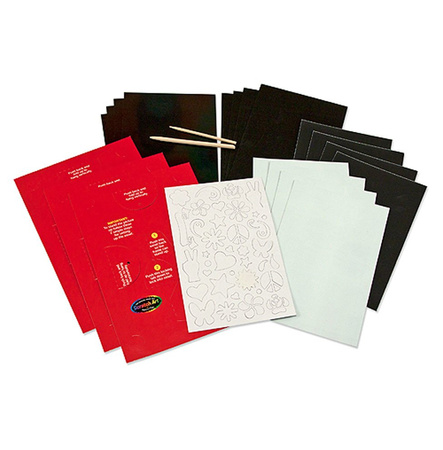 Melissa and Doug Zestaw Deluxe Wydrapywanki 16 Ark