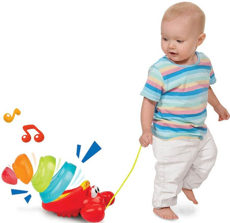 Smily Play Krab Piramidka do Ciągnięcia 12m+
