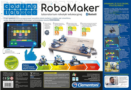 Clementoni Robomaker Laboratorium Robotyki