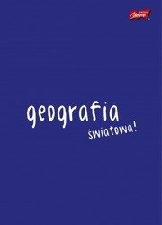 Unipap Zeszyt przedmiotowy A5/60k Krata Geografia