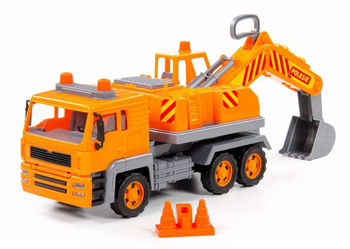 Polesie Samochód Ciężarówka Koparka Ałmaz