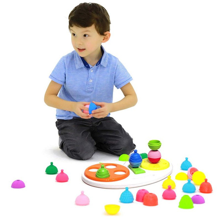Trefl Baby Stacja Aktywności Kulo Klocki Sensoryczne