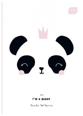 INTERDRUK Zeszyt A5 16k 3-linia kolorowa 70g Trends Girls