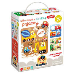 CzuCzu Układanki z Dziurką Pojazdy 2+