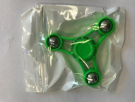 FINGER GYRO Spinner - kolor zielony