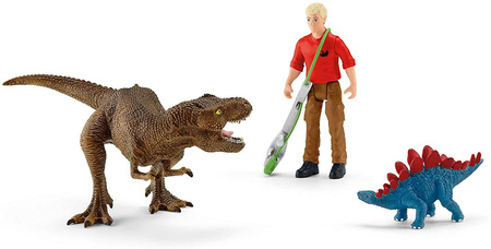 Schleich 41465 Atak Tyrannosaurusa Rexa Dinozaur