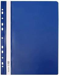 Biurfol Skoroszyt wpinany plastikowy twardy A4 granat