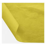 Bibuła do pakowania ozdobna gładka żółty 50 x 70 cm 30 ark.