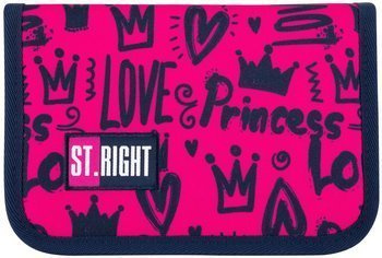 St.RIGHT Piórnik Rozkładany bez Wyposażenia PC03 Love Różowy