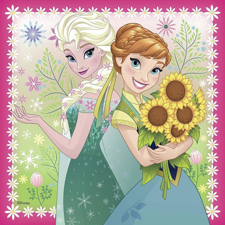Ravensburger Puzzle 3x49 Frozen - Gorączka Lodu