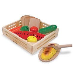 Melissa and Doug Drewniane Jedzenie do Krojenia