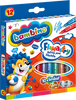 Flamastry Brokatowe 12 Kolorów Bambino