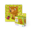 DODO Puzzle 16 el. Miś Misiek + Kolorowanka dla Dzieci 3+