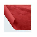 Bibuła do pakowania ozdobna gładka czerwona 50 x 70 cm 30 ark.