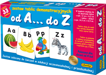 Zestaw Edukacyjny od A do Z - Adamigo