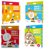 Zestaw CzuCzu Hop, hop! - 4 Książeczki Edukacyjne