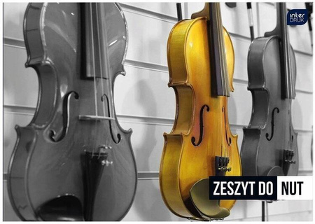 INTERDRUK Zeszyt do nut A5/16k