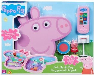 Świnka Peppa Zestaw Walizeczka do Zabawy Boisko