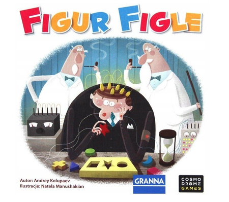 Granna Figur Figle Gra Karciana Rodzinna dla Dzieci