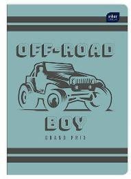 Zeszyt A5/16k Linia Podwójna Kolorowa Mix Wzorów dla Chłopca INTERDRUK