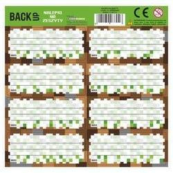 Nalepki na zeszyt BACKUP 4 A 68 GAME