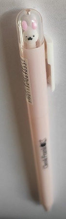 Długopis żelowy z figurką Cleo&Frank Królik