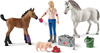 Schleich 42486 Odwiedziny Weterynarza Koń Źrebak