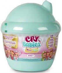 Cry Babies Laleczka Płaczący Bobas Domek Turkus
