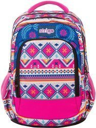 Strigo Plecak Szkolny Młodzieżowy ND6 Nature Daily Różowy