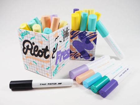 PILOT Marker Pintor M 1,4 mm Pastelowy Pomarańcz