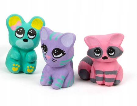 Kidea Glina samoutwardzalna zestaw misie