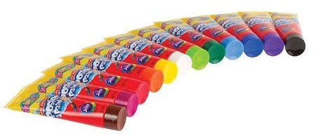 Colorino Farby plakatowe w tubach 12 kol. 35 ml