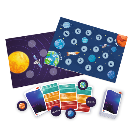 TREFL Kosmos Mistrz Wiedzy Gra Edukacyjna