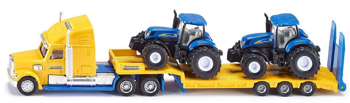 Siku Farmer S1805 Ciężarówka z trakt. NewHolland