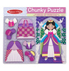 Melissa Drewniane Puzzle Ubieranie Księżniczki