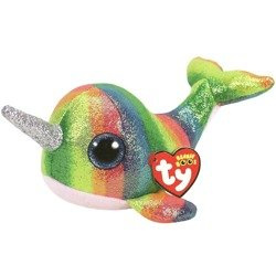 TY Maskotka Beanie Boos Narwal NORI 15 cm