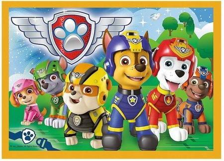 Trefl Puzzle 4w1 Wakacyjny Psi Patrol PAW PATROL
